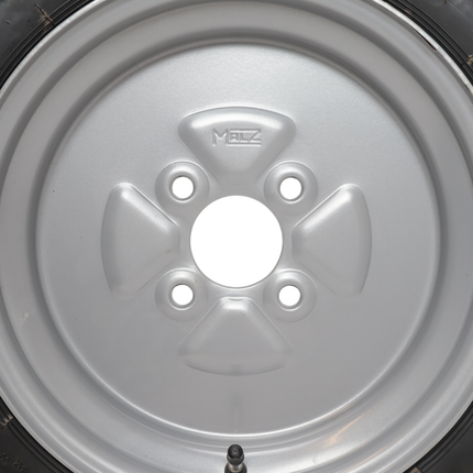 Cantonal Compleet aanhanger wiel - 4.80-12 - steekmaat: 4x100 - draagvermogen: 450 kg - naafdiameter: 60 mm - 6PR