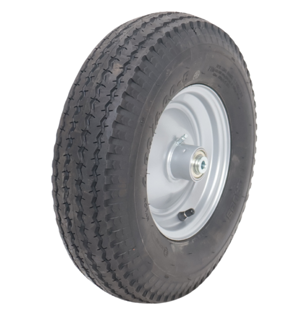Cantonal Compleet aanhanger wiel - 4.80/4.00-8 - luchtband met stalen velg - 340 kg maximale belasting - 12,3 mm asgat/naafdiameter