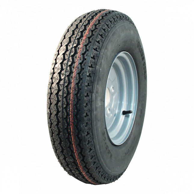 Cantonal Compleet aanhanger wiel - 5.00-10 - steekmaat: 4x100 - draagvermogen: 440 kg - naafdiameter: 60 mm - 6PR - ET 23,5
