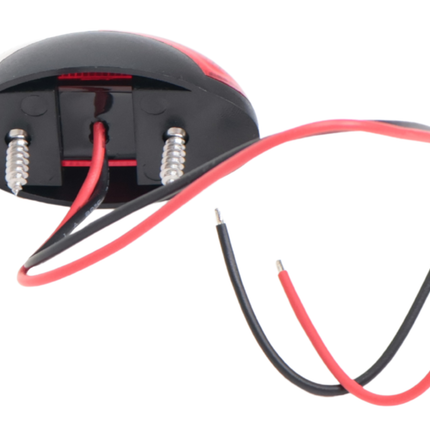 Cantonal Design breedtelamp rood/wit LED op houder