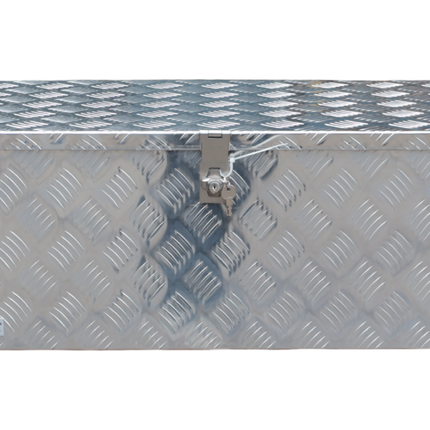 Cantonal Disselkist aluminium traanplaat 840x400x310 mm - vlinderslot