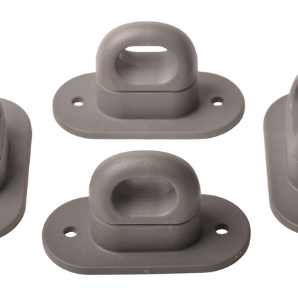 Cantonal Draaisluitingen / tourniquets voor o.a. huifdoek (plastic) - 4 stuks