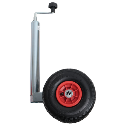 Cantonal Dubbel neuswiel - 48 mm - draagvermogen: 180 kg - luchtbanden