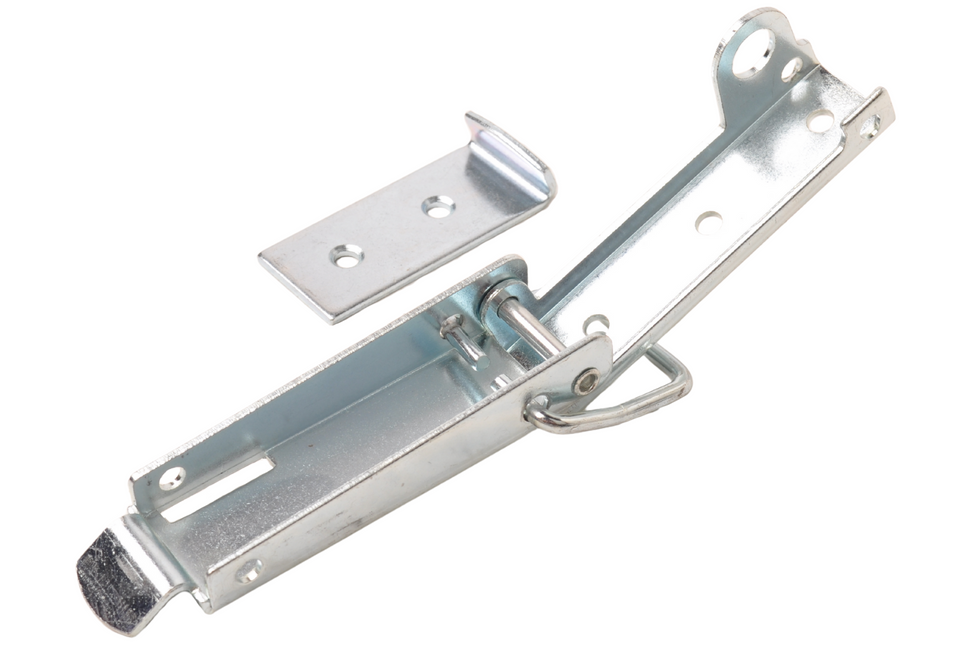 Cantonal Eierkistsluiting met haak - 130x30 mm - inclusief slothaak - haaklengte 64 mm