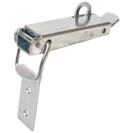 Cantonal Eierkistsluiting met haak - 130x30 mm - inclusief slothaak - haaklengte 64 mm
