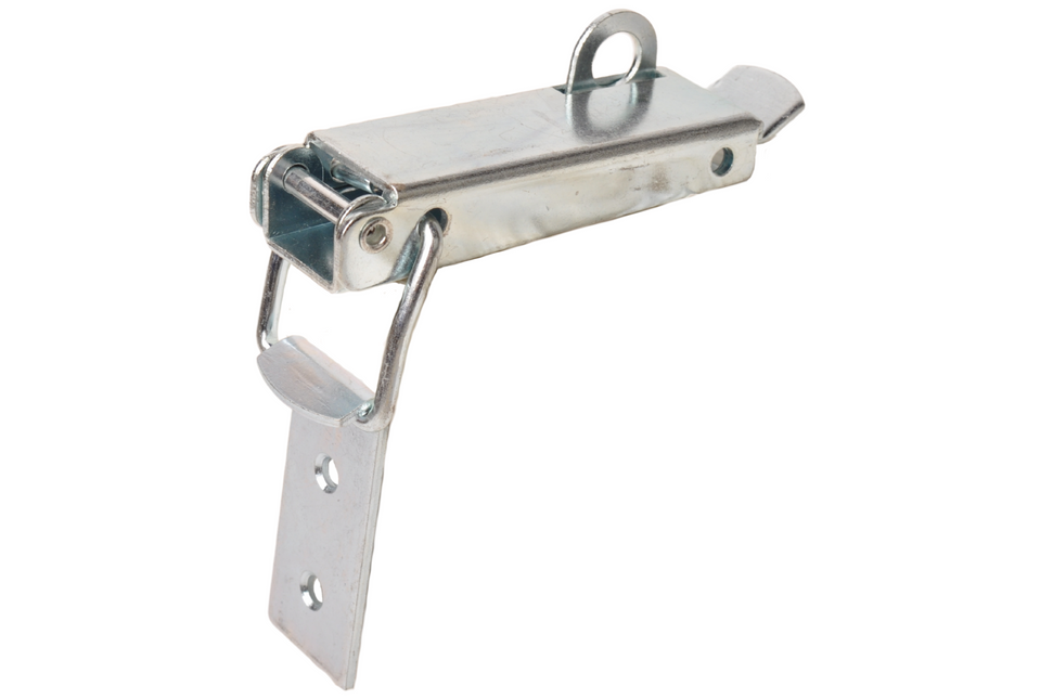 Cantonal Eierkistsluiting met haak - 130x30 mm - inclusief slothaak - haaklengte 64 mm