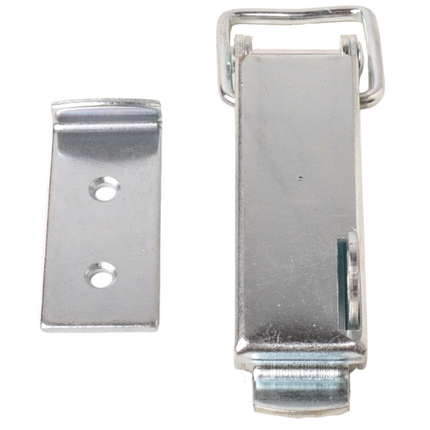 Cantonal Eierkistsluiting met haak - 130x30 mm - inclusief slothaak - haaklengte 64 mm