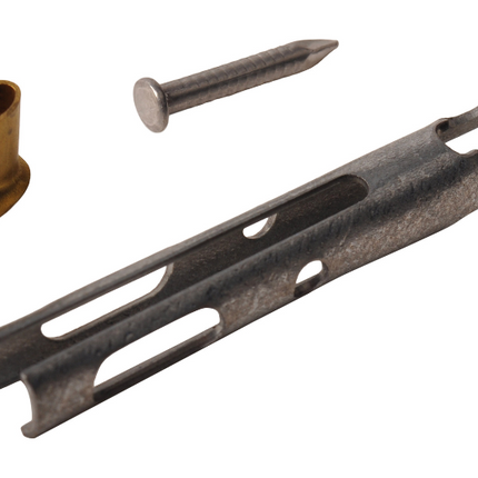 Cantonal Eindstuk TIR-kabel - 2,9x21 mm - inclusief klink spijker - geschikt voor 6 mm kabel