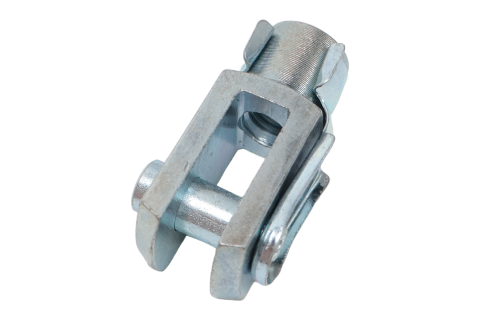 Cantonal Gaffel met borgclip M8 x 16 mm - voor oplooprem PAV/SR1.3