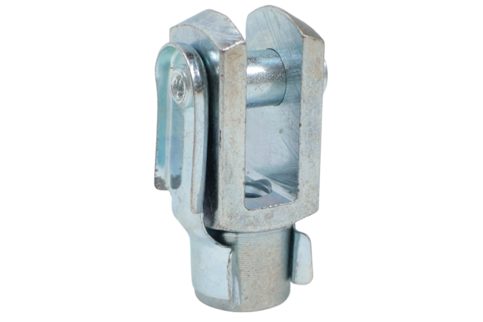 Cantonal Gaffel met borgclip M8 x 16 mm - voor oplooprem PAV/SR1.3