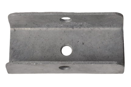 Cantonal Gegalvaniseerde kussensteun - U-profiel 120 mm