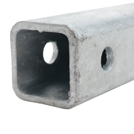 Cantonal Gegalvaniseerde stelpijp 30x30x300 mm voor kantelblok 60x40 mm