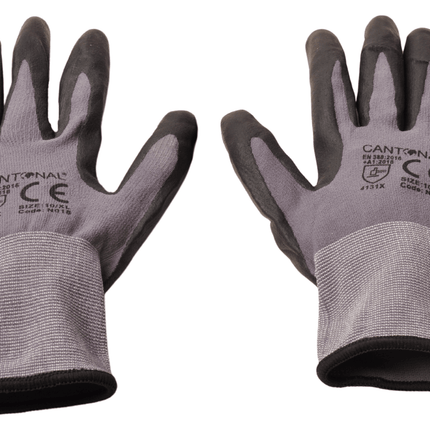 Cantonal Griphandschoen PU-flex met ventilerende rugzijde 1 set