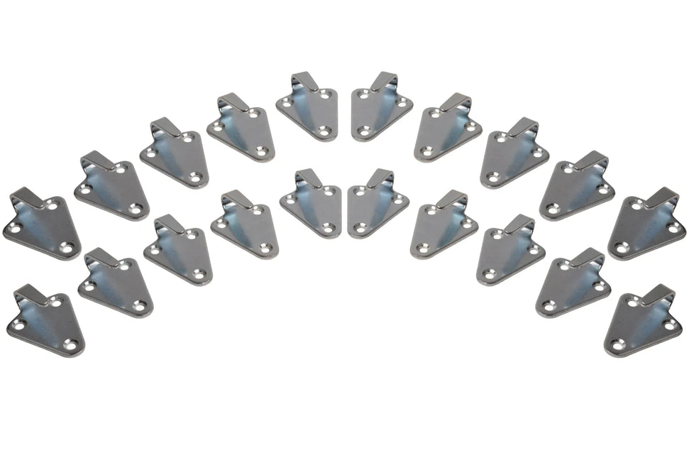 Cantonal Haak voor elastiek of touw 39x53 mm - 20 stuks