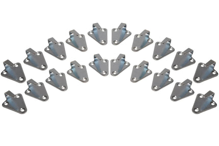 Cantonal Haak voor elastiek of touw 39x53 mm - 20 stuks