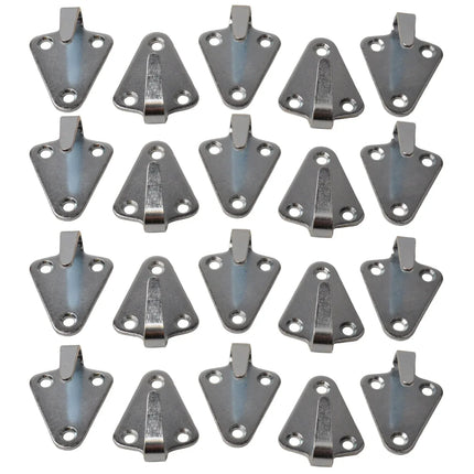 Cantonal Haak voor elastiek of touw 39x53 mm - 20 stuks