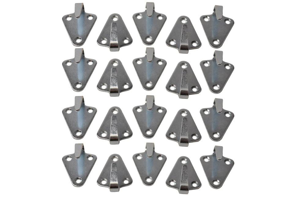 Cantonal Haak voor elastiek of touw 39x53 mm - 20 stuks