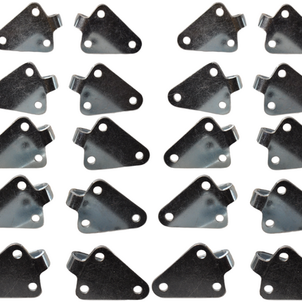 Cantonal Haak voor elastiek of touw 39x53 mm - 20 stuks