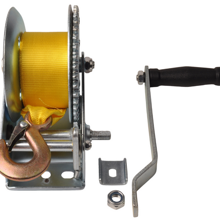 Cantonal Handlier ongeremd 550 kg 6 meter band + haak