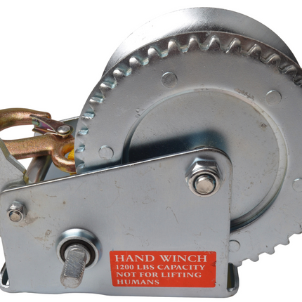 Cantonal Handlier ongeremd 550 kg 6 meter band + haak