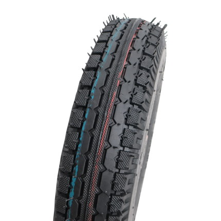 Cantonal Heavy duty kruiwagenwiel - 4.00-8 - luchtband en stalen velg - maximale belasting: 535 kg - asgat/naafdiameter: 25 mm - inclusief kogellager