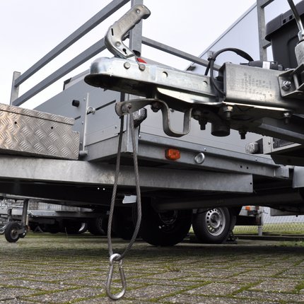 Cantonal Hulpkoppeling compleet voor ongeremde aanhangwagen