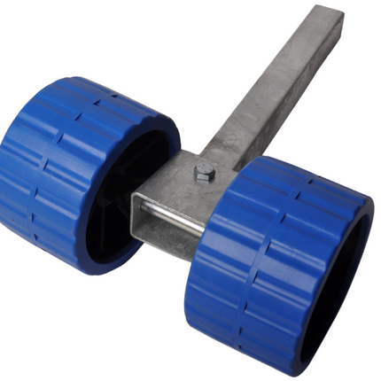 Cantonal In hoogte verstelbare kimrollen set - 30x30x300 mm - gegalvaniseerd - blauw
