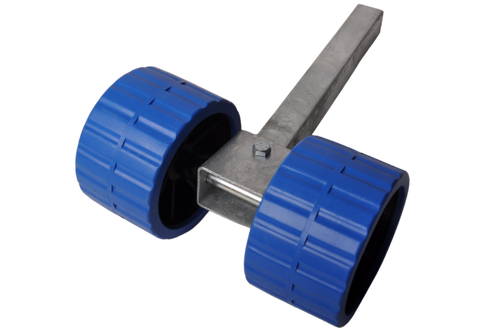 Cantonal In hoogte verstelbare kimrollen set - 30x30x300 mm - gegalvaniseerd - blauw