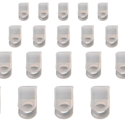 Cantonal Kabelbeugel (4,8 mm) voor bevestiging verlichtingskabel - 20 stuks