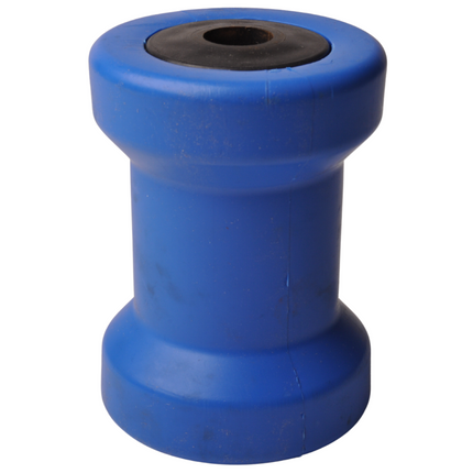 Cantonal Kielrol blauw - 133x75 mm - naafdiameter 21 mm