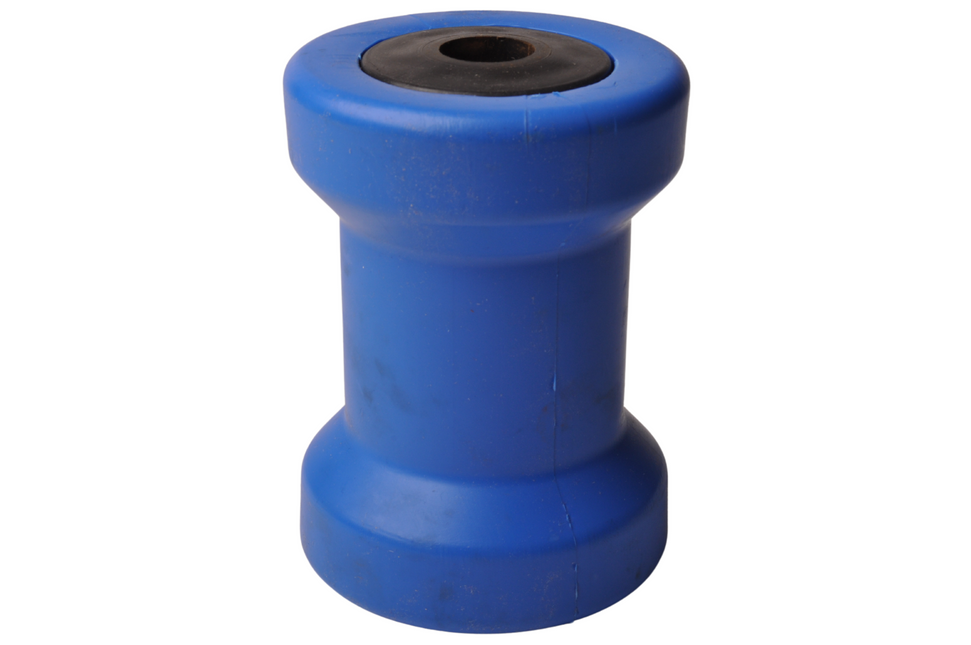 Cantonal Kielrol blauw - 133x75 mm - naafdiameter 21 mm