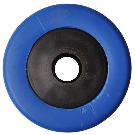 Cantonal Kielrol blauw - 133x75 mm - naafdiameter 21 mm
