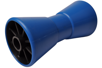 Cantonal Kielrol blauw - 200x104 mm - naafdiameter 22 mm