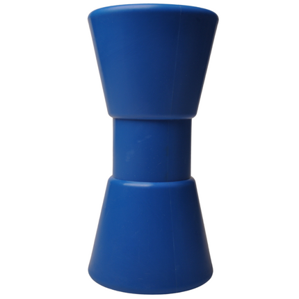 Cantonal Kielrol blauw - 200x104 mm - naafdiameter 22 mm