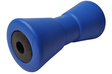 Cantonal Kielrol blauw - 200x95 mm - naafdiameter 21 mm