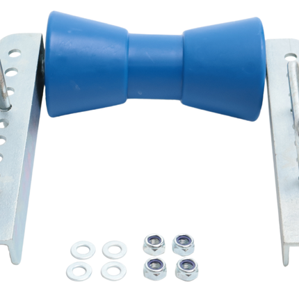 Cantonal Kielrol set - 200x104 mm - blauw - inclusief U-bouten 100x73 mm - PE