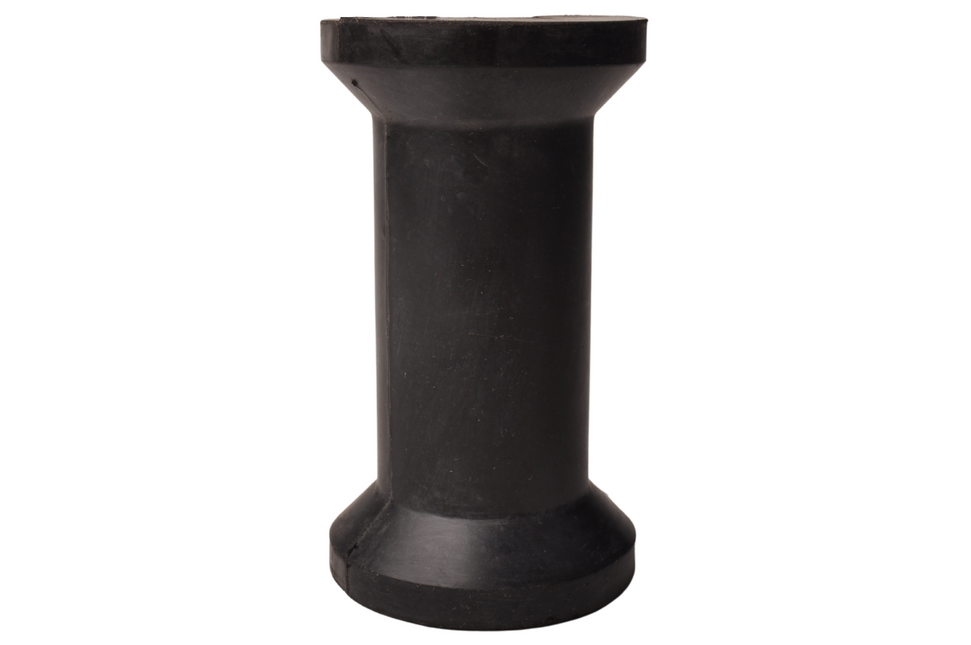 Cantonal Kielrol zwart - 136x75 mm - 22 mm naafdiameter