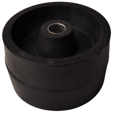 Cantonal Kimrol zwart - 115x86 mm - 22 mm naafdiameter