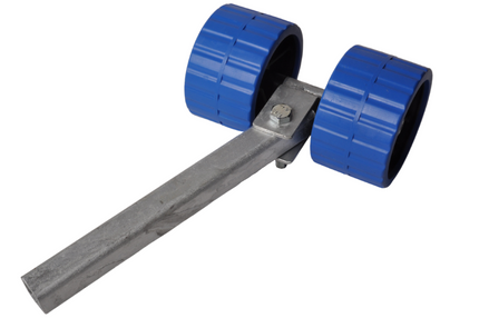 Cantonal Kunststof kimrollen set - blauw - kantelbaar - inclusief koker 30x30x300 mm