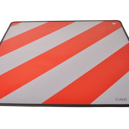 Cantonal Lading waarschuwingsbord 50x50 cm - aluminium