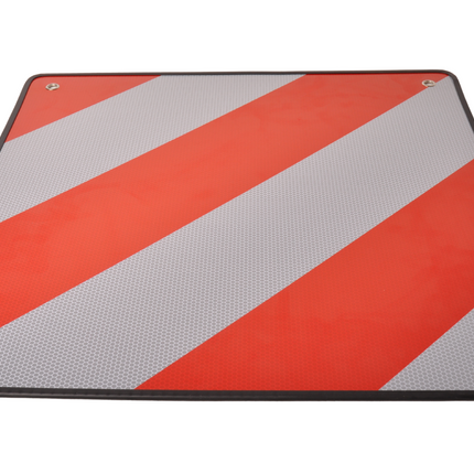 Cantonal Lading waarschuwingsbord 50x50 cm - aluminium