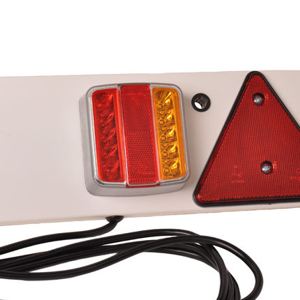 Cantonal LED lichtbalk voor aanhanger of boottrailer - 122 cm - 8 meter - 13 polig