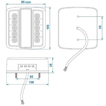 Cantonal LED verlichtingsset klein - Cantonal - 13 polig - Plug & Play