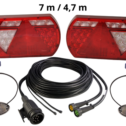 Cantonal LED verlichtingsset - Lucidity - 13 polig - incl. markeringsverlichting & ingebouwde weerstanden