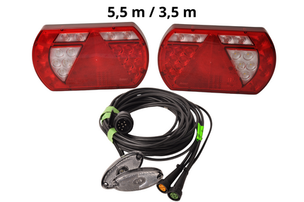 Cantonal LED verlichtingsset - Lucidity - 13 polig - incl. markeringsverlichting & ingebouwde weerstanden