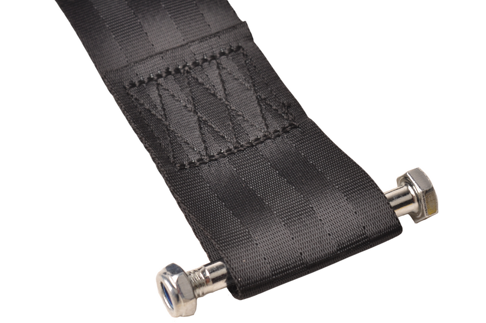 Cantonal Lierband boottrailer met haak – 5 cm x 6,1 meter – 612 kg – zwart - incl. montagebout