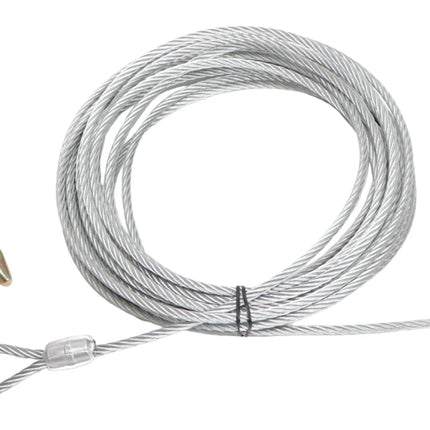 Cantonal Lierkabel met haak (6 mm x 8,5 meter)