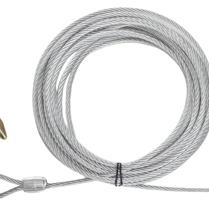 Cantonal Lierkabel met haak (6 mm x 8,5 meter)