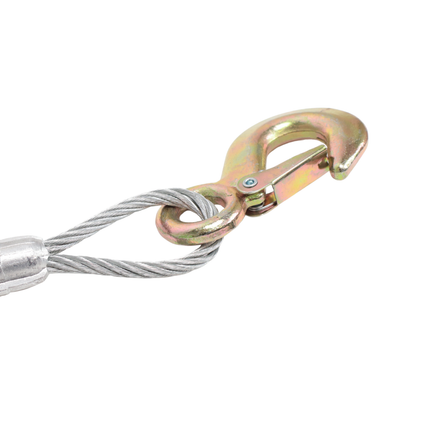 Cantonal Lierkabel met haak (6 mm x 8,5 meter)