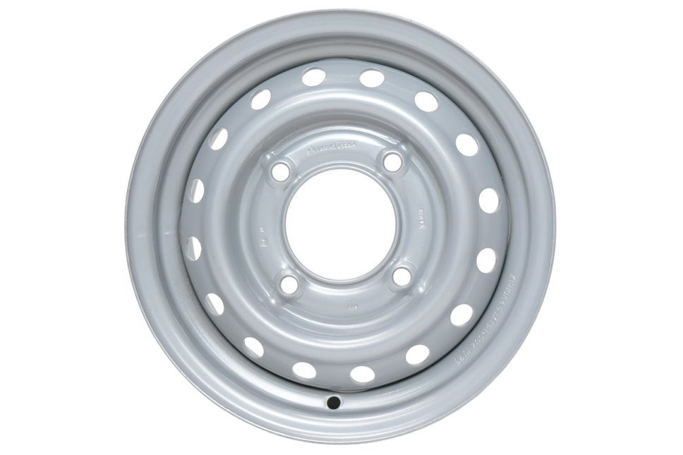 Cantonal Losse 13 inch aanhanger velg - 4.5Jx13 - Ifor Williams - steekmaat: 4x139,7 - draagvermogen: 765 kg - naafdiameter: 95,5 mm - ET25.4